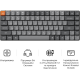 Клавіатура Keychron K3 Max 84 Key Gateron MX 2.0 Brown (K3M-H3-UA)