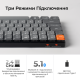 Клавіатура Keychron K3 Max 84 Key Gateron MX 2.0 Brown (K3M-H3-UA)