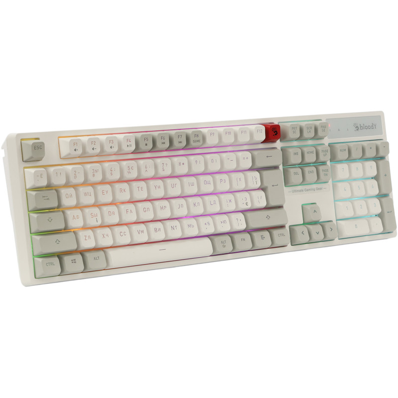 Клавіатура Bloody B230N (White)