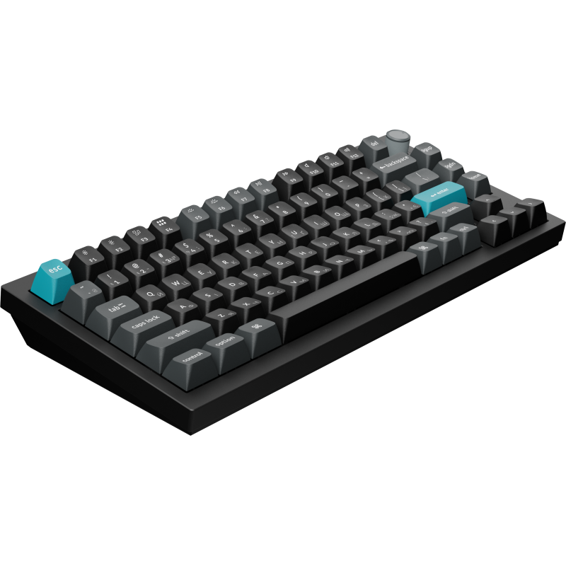 Клавіатура Keychron Q1 Ultra Keychron Red Switch Black RGB (Q1U-M1-UA)