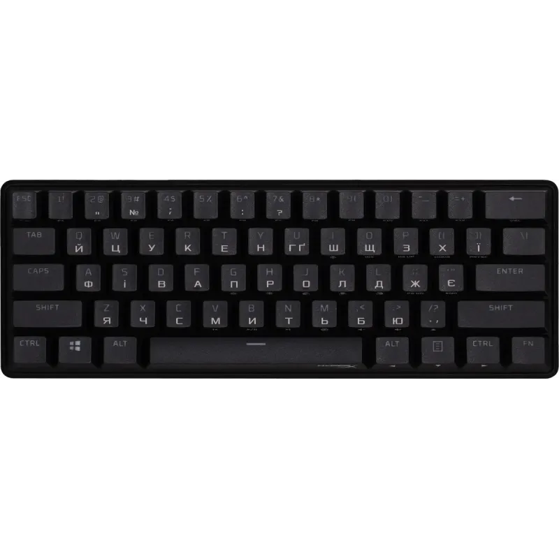 Клавіатура HyperX Alloy Origins 60 HX Red USB (4P5N4AA)