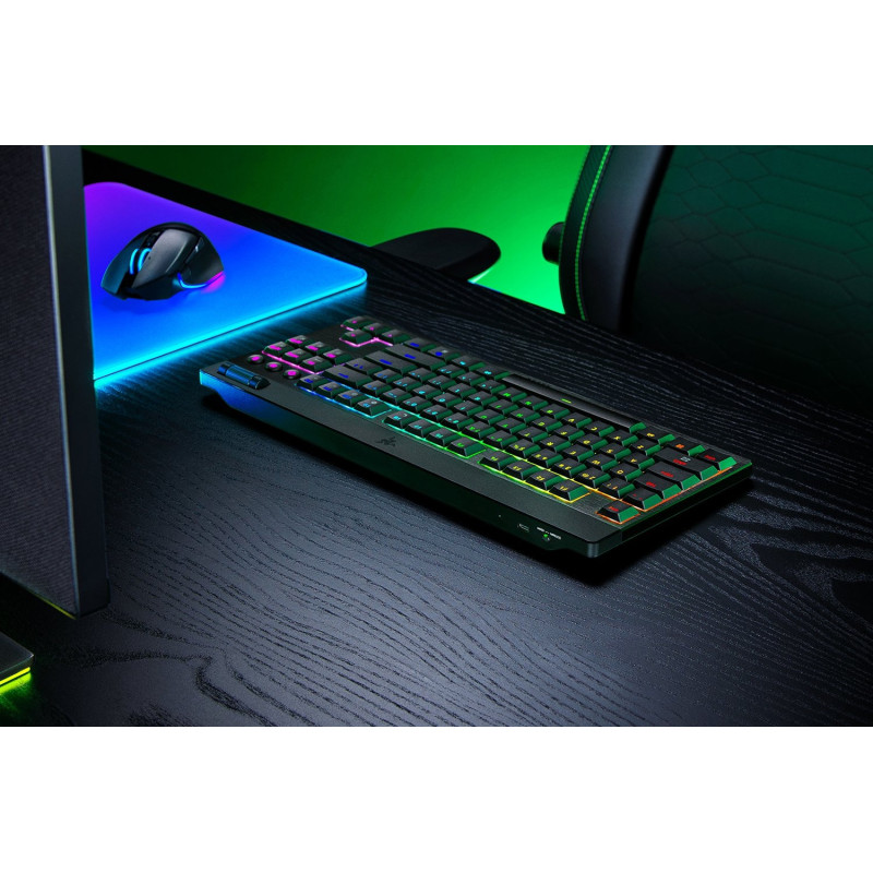 Клавиатура Razer BlackWidow V4 Low-Profile TKL Yellow switch (RZ03-05450100-R3M1)