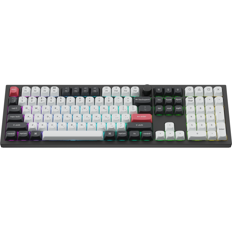 Клавіатура Keychron Q6 HE Magnetic Switch Black RGB (Q6H-M1-UA)
