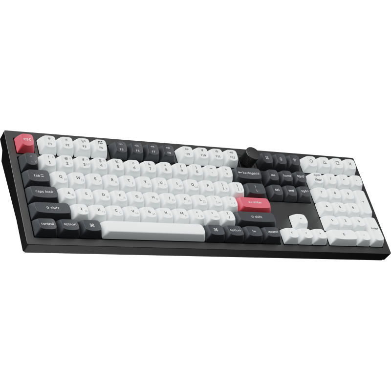 Клавіатура Keychron Q6 HE Magnetic Switch Black RGB (Q6H-M1-UA)