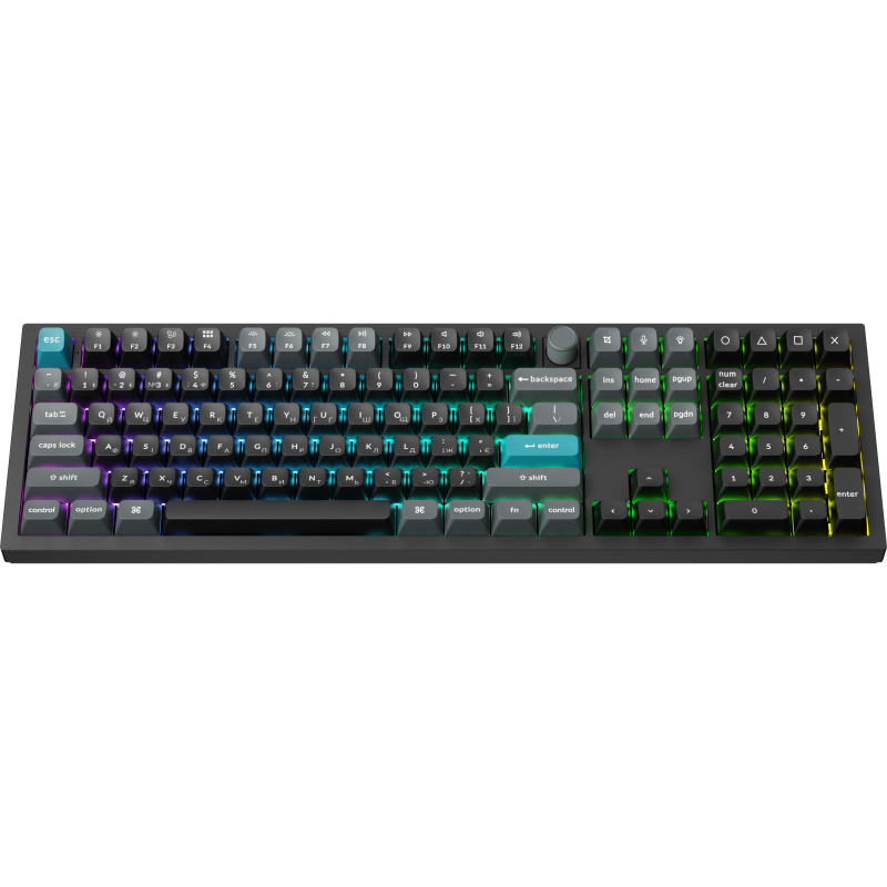 Клавіатура Keychron Q6 Ultra Keychron Red Switch Black RGB (Q6U-M1-UA)