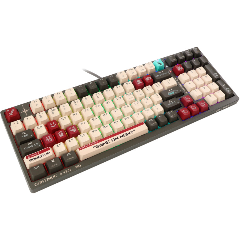 Клавіатура Bloody WS98 (Pixels Red)