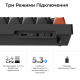 Клавіатура Keychron V1 Ultra Keychron Red Switch Black RGB (V1U-D1-UA)