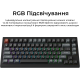 Клавіатура Keychron V1 Ultra Keychron Red Switch Black RGB (V1U-D1-UA)