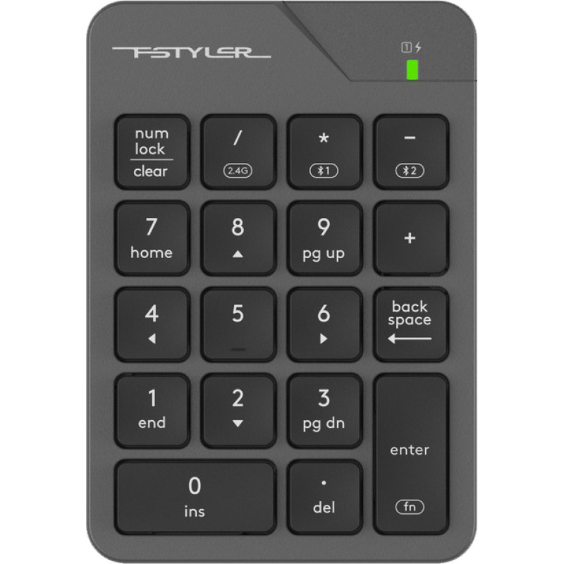 Клавіатура A4Tech FBK21C (Smoky Grey)