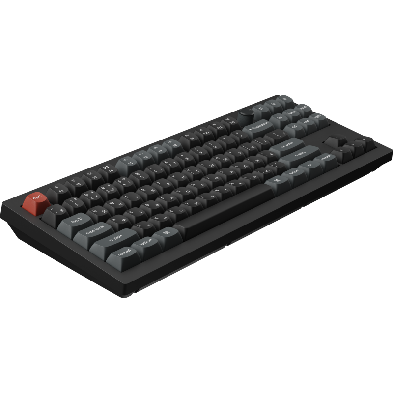 Клавіатура Keychron V3 Ultra Keychron Red Switch Black RGB (V3U-D1-UA)