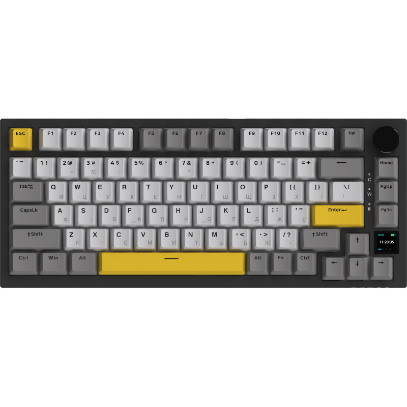 Клавиатура Ajazz AK820 Pro Flying Fish Switch Black (AK820PRO-FF-BGY)