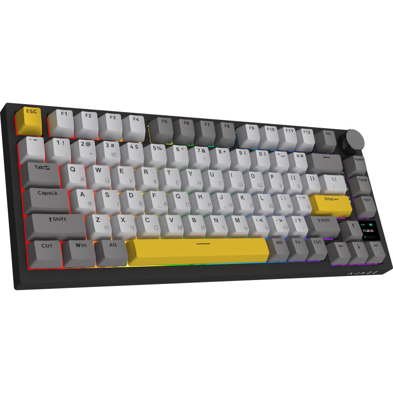 Клавиатура Ajazz AK820 Pro Flying Fish Switch Black (AK820PRO-FF-BGY)