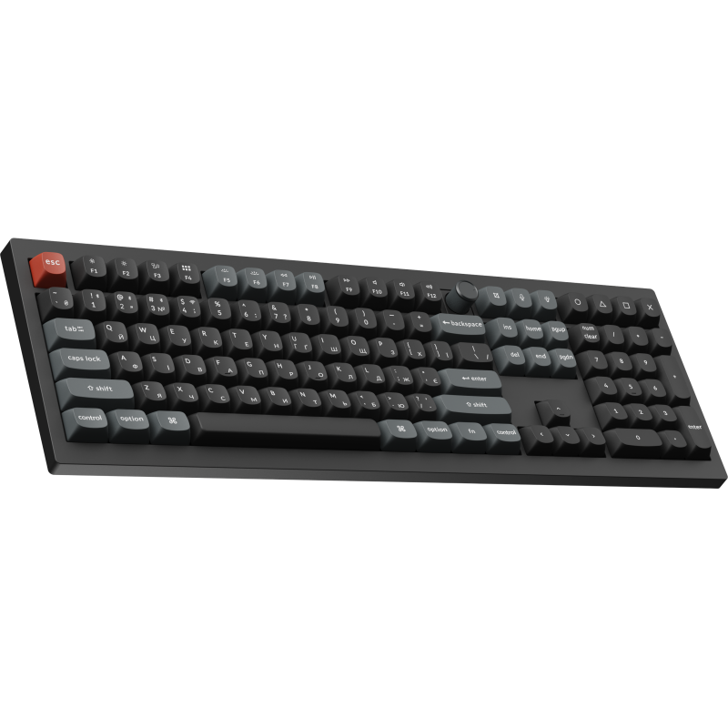 Клавіатура Keychron V6 Ultra Keychron Red Switch Black RGB (V6U-D1-UA)