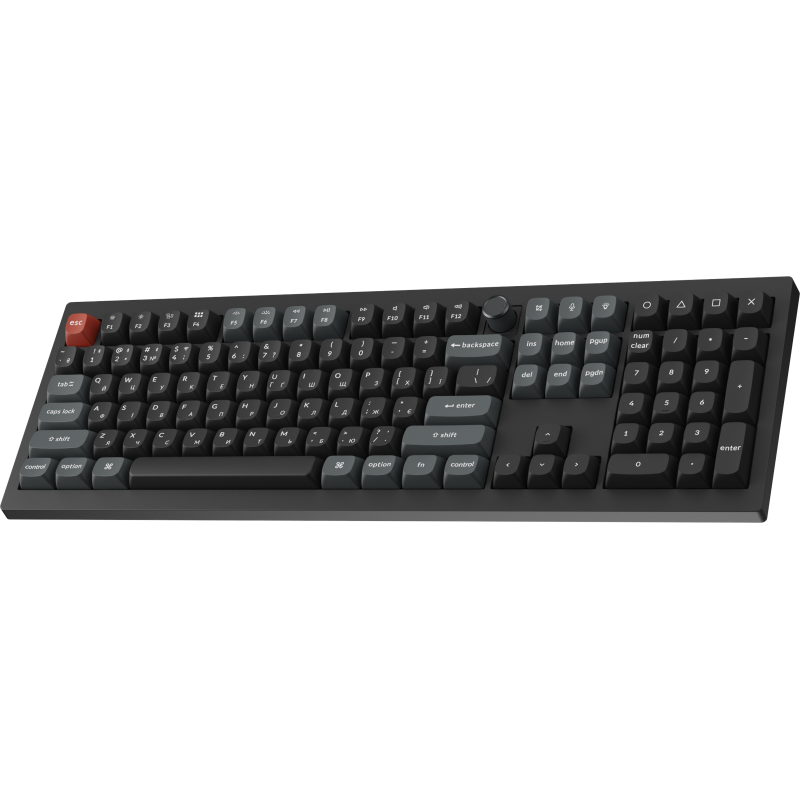 Клавіатура Keychron V6 Ultra Keychron Red Switch Black RGB (V6U-D1-UA)