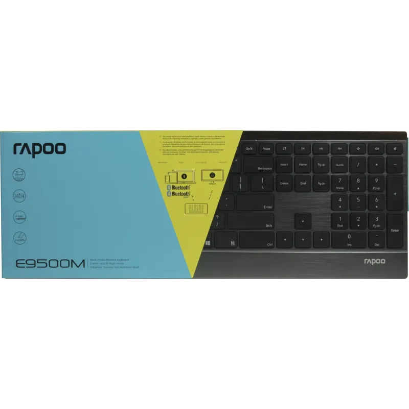 Клавіатура Rapoo  E9500M Black