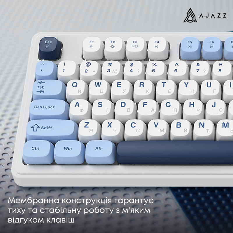 Клавіатура Ajazz AF98 PLUS Glacier Blue (AF98-PLUS-GB)