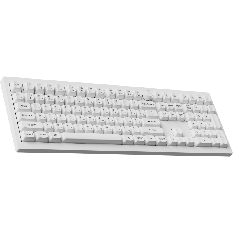 Клавіатура Keychron V6 Ultra Keychron Red Switch White RGB (V6U-F1-UA)