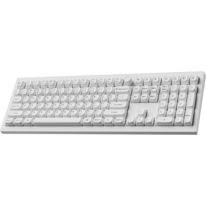 Клавіатура Keychron V6 Ultra Keychron Red Switch White RGB (V6U-F1-UA)