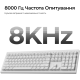 Клавіатура Keychron V6 Ultra Keychron Red Switch White RGB (V6U-F1-UA)