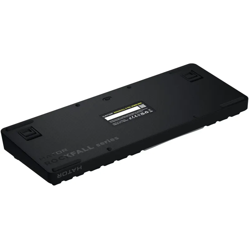 Клавиатура HATOR Rockfall 3 Mecha TKL Wireless Orange Switch Black (HTK850UA)