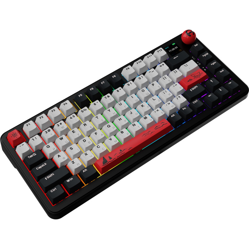 Клавиатура Ajazz AK820 MAX Avocado Switch Black (AK820MAX-AS-BG)