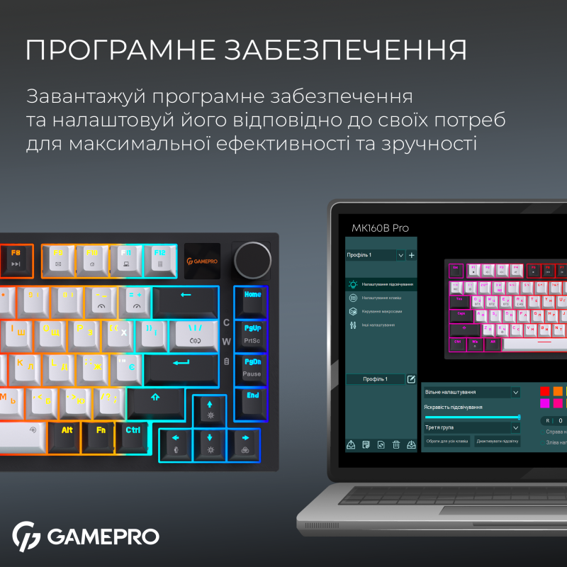 Клавиатура GamePro MK160W-D-Pro