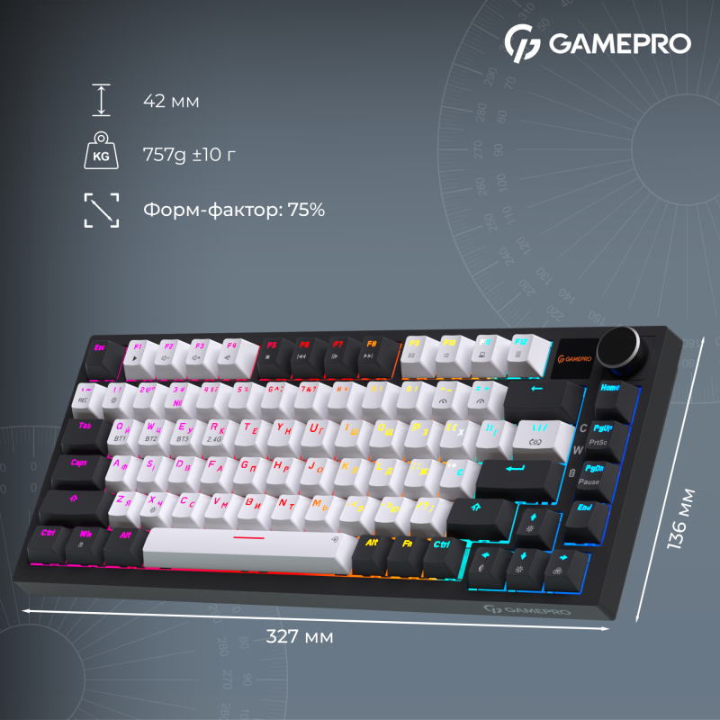 Клавиатура GamePro MK160W-D-Pro
