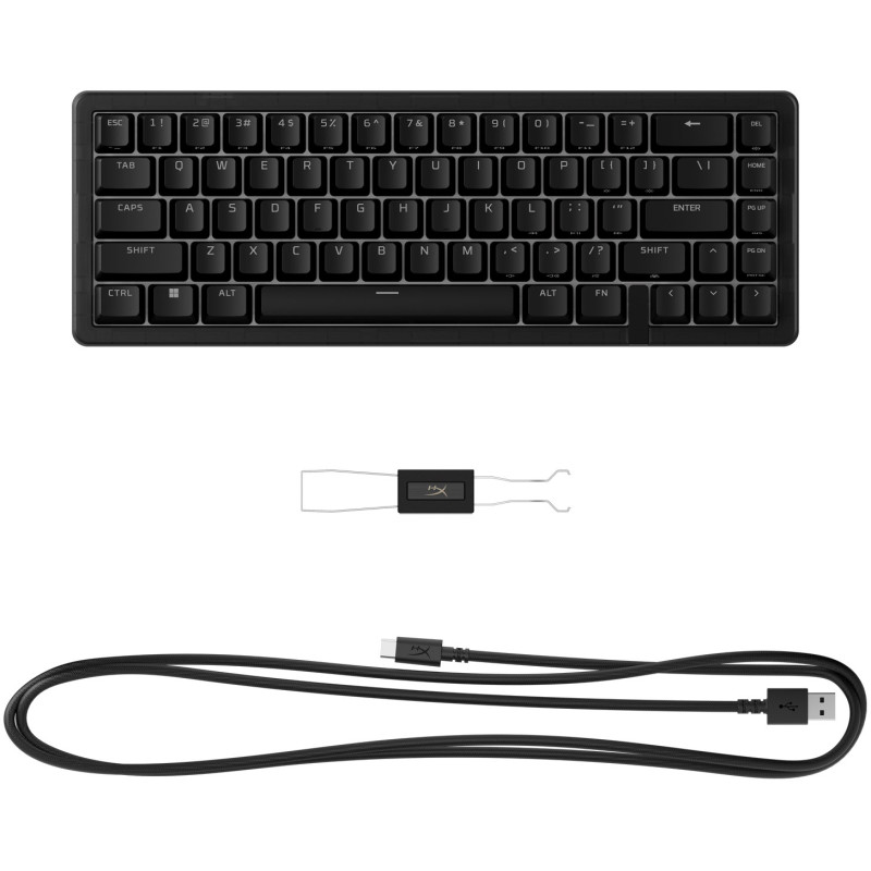Клавіатура HyperX Origins 2 65 HX Red USB Black (B4QS3AA)