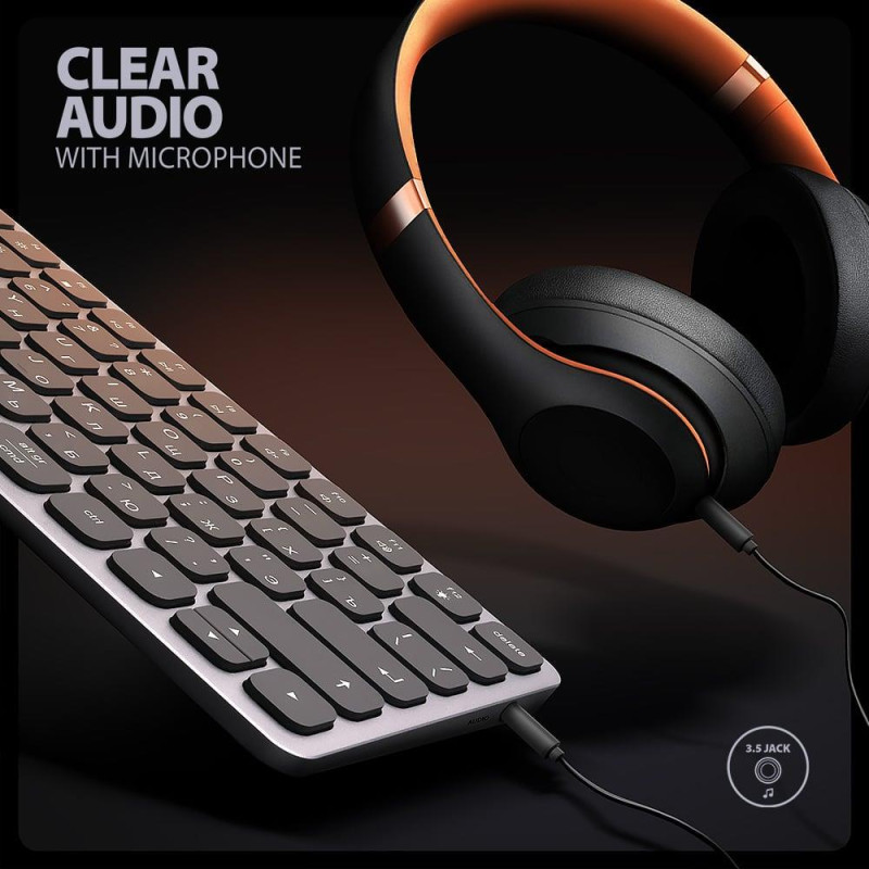 Клавіатура AXAGON HMC-KB-CRL