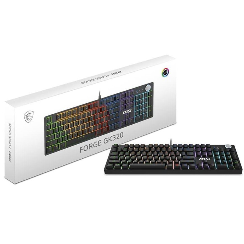 Клавіатура MSI FORGE GK320 UA Red Switches