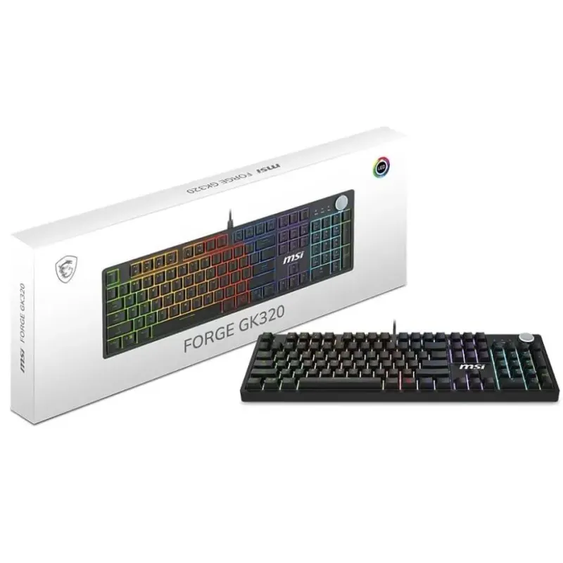 Клавиатура MSI FORGE GK320 UA Red Switches