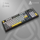 Клавиатура Ajazz AK980 V2 Gift Switch V2 Black Gray Yellow (AK980-V2-G-BGY)