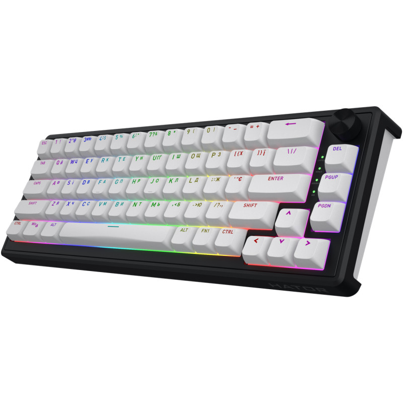 Клавіатура HATOR Skyfall 65 Wireless Black-White (HTK3160UA)