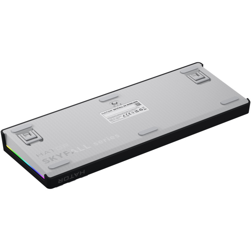 Клавіатура HATOR Skyfall 65 Wireless Black-White (HTK3160UA)
