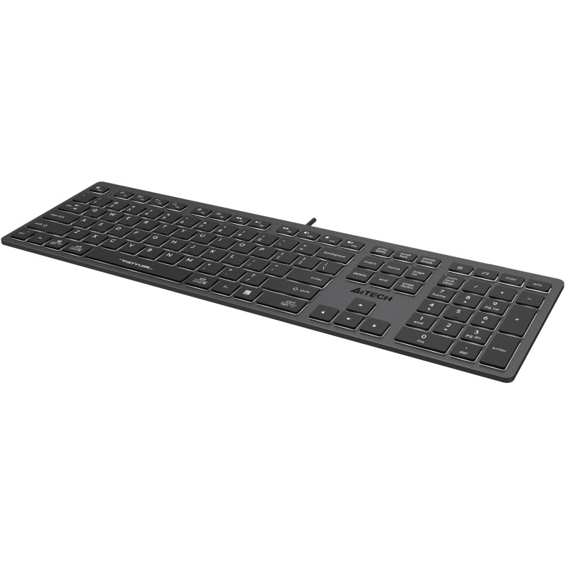 Клавиатура A4Tech FX60 Grey White Backlit