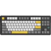 Клавіатура Ajazz AK870 V2 Flying Fish switches Black Gray Yellow (AK870-V2-FF-BGY)