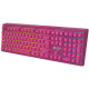 Клавиатура Canyon Fortnax GKW-2 Pink (CND-SKBW2)