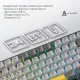 Клавиатура Ajazz AK820 V2 Coconut Flake Switch (AK820-V2-CF-PWB)
