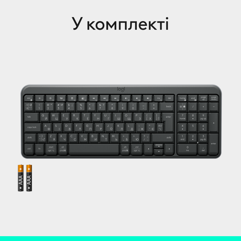 Logitech K250 Graphite (920-013822)