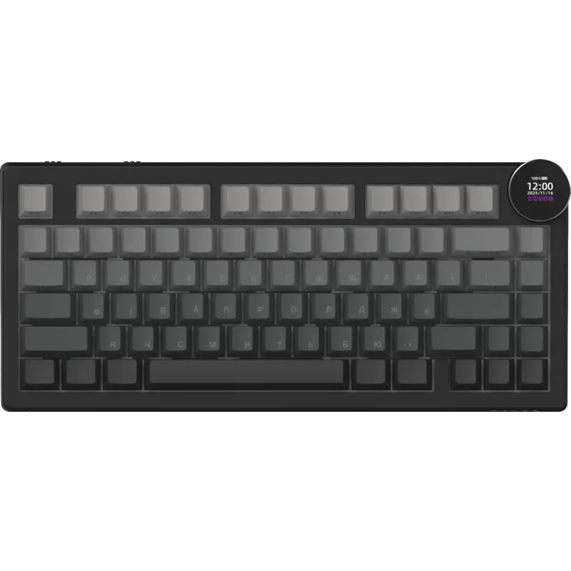 Клавиатура Ajazz AK820 V2 White Peach Switch (AK820-V2-WP-S-BG)