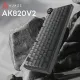 Клавиатура Ajazz AK820 V2 White Peach Switch (AK820-V2-WP-S-BG)