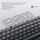 Клавиатура Ajazz AK820 V2 White Peach Switch (AK820-V2-WP-S-BG)