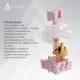 Клавиатура Ajazz AK820 V2 White Peach Switch (AK820-V2-WP-S-BG)