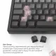 Клавиатура Ajazz AK820 V2 White Peach Switch (AK820-V2-WP-S-BG)
