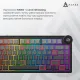 Клавиатура Ajazz AK820 V2 White Peach Switch (AK820-V2-WP-S-BG)