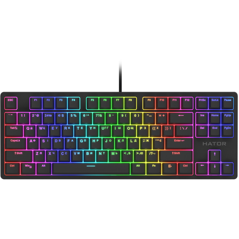 HATOR Rockfall 2 Mecha TKL orange Black (HTK-520)