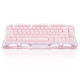 Клавіатура GravaStar Mercury K1 GravaStar x Kailh Cheery Pink, EN, BT/WL/USB, Sakura Pink (GS_K1_P_PNK)