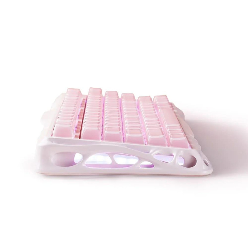 Клавіатура GravaStar Mercury K1 GravaStar x Kailh Cheery Pink, EN, BT/WL/USB, Sakura Pink (GS_K1_P_PNK)