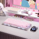 Клавіатура GravaStar Mercury K1 GravaStar x Kailh Cheery Pink, EN, BT/WL/USB, Sakura Pink (GS_K1_P_PNK)