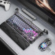 Клавиатура GravaStar Mercury K1 Pro Kailh Speedy Mint BT/WL/USB Cyberpunk (GSK1PRO_CBLK)